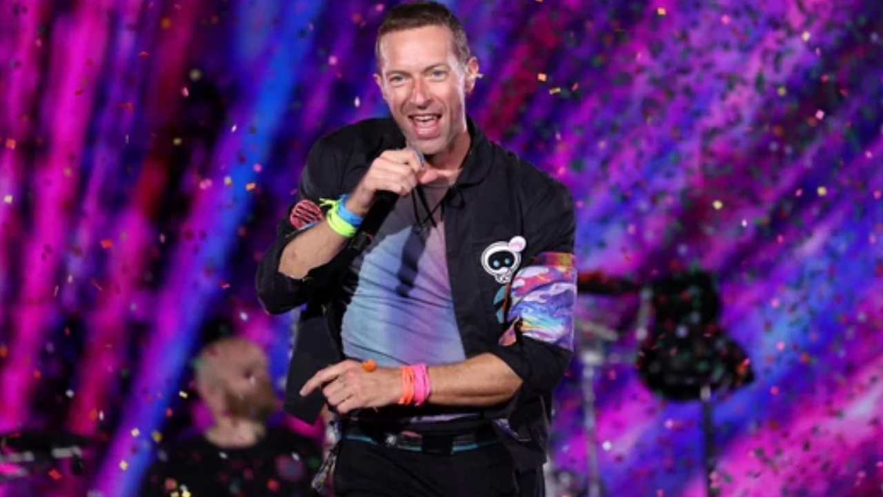 Chris Martin and his rock band Coldplay will be returning to India in January 2025 (REUTERS)