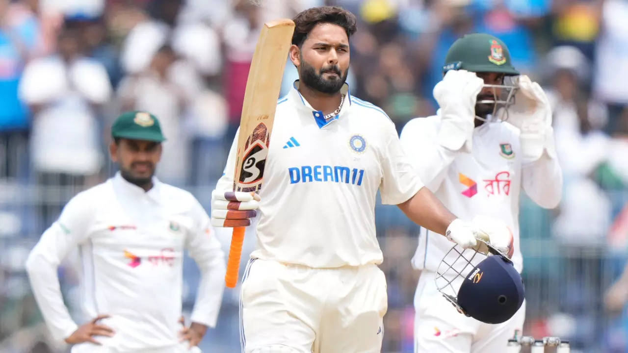 Rishabh Pant Ends 812-Day Wait On Test Comeback Vs Bangladesh To...