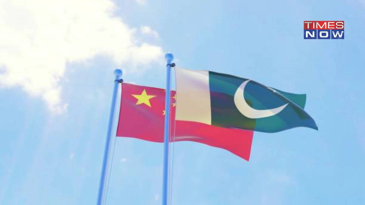 China, Pakistan flags