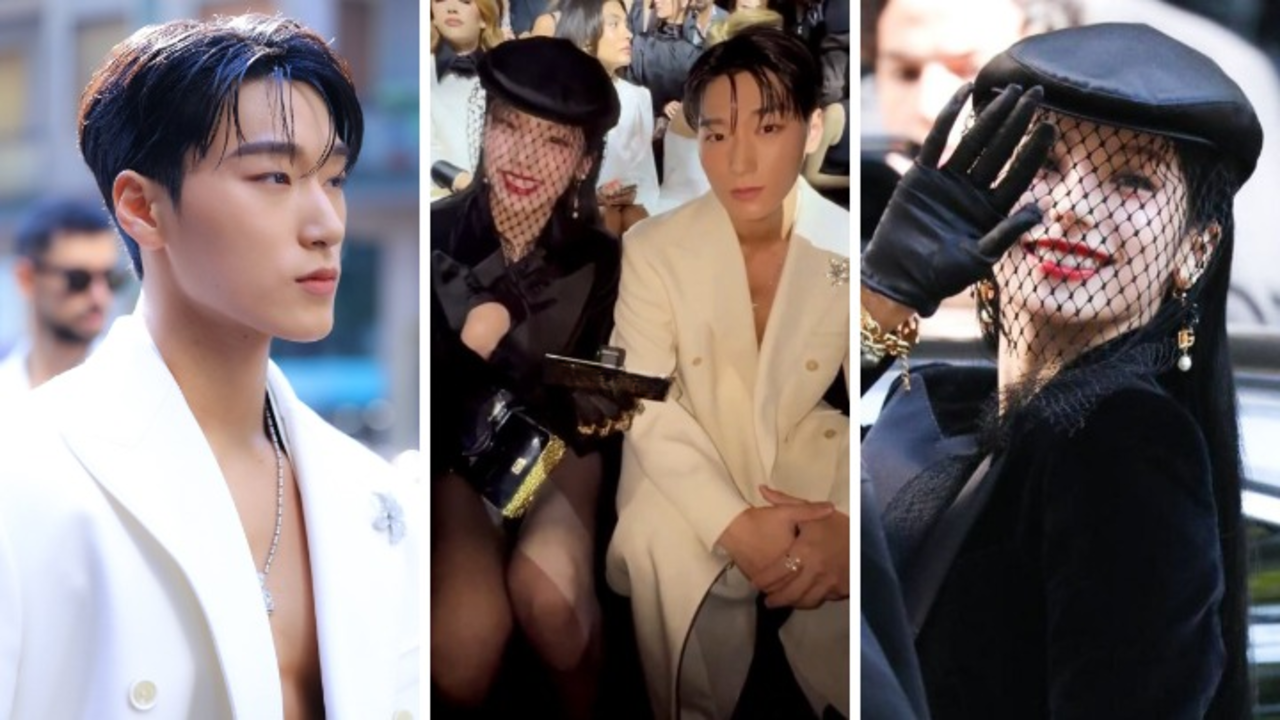 ATEEZ's San And ITZY's Yeji Sit Front Row At 2024 Milan Fashion Week, Share Cute Interaction