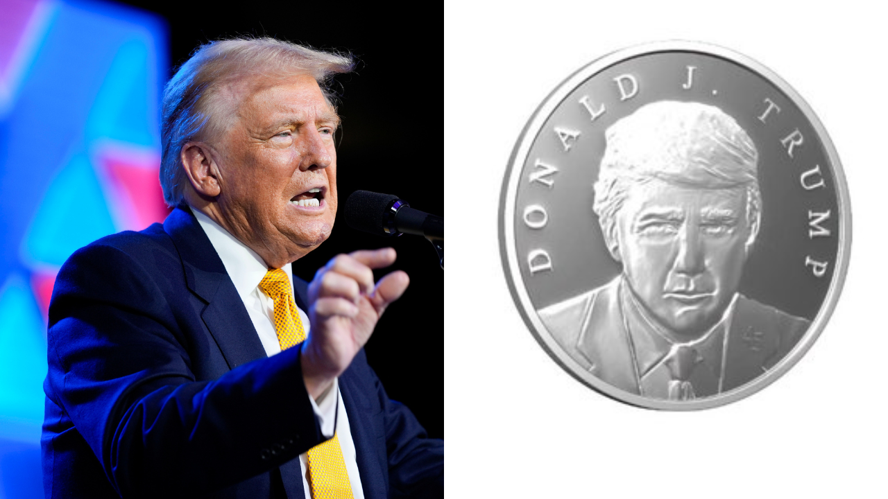 Donald Trump launches his silver coin