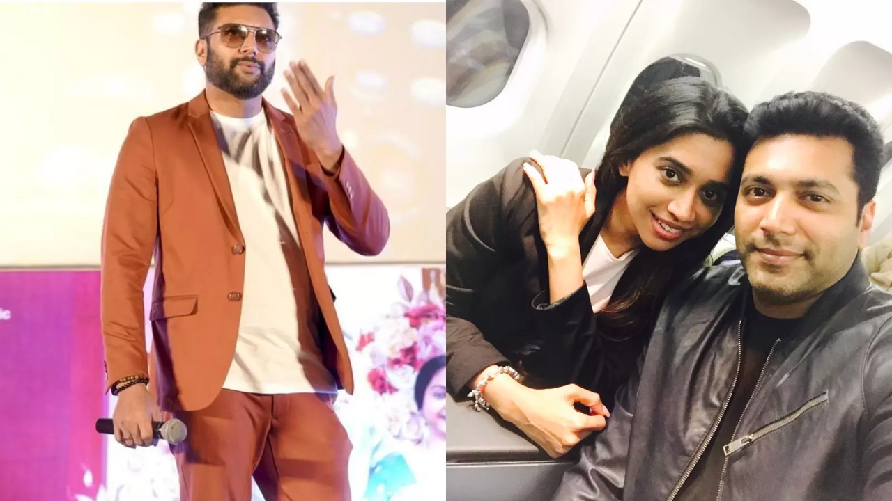 Jayam Ravi deletes pictures with Aarti on Instagram