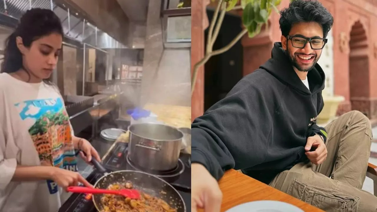 Janhvi Kapoor Cooks 'Zero Kcals' Pasta For SSKTK Co-Star Rohit Saraf. Latter Drops Funny Appreciation Post