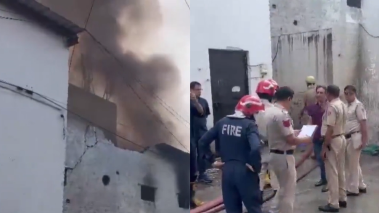 Fire at Delhi chemical factory