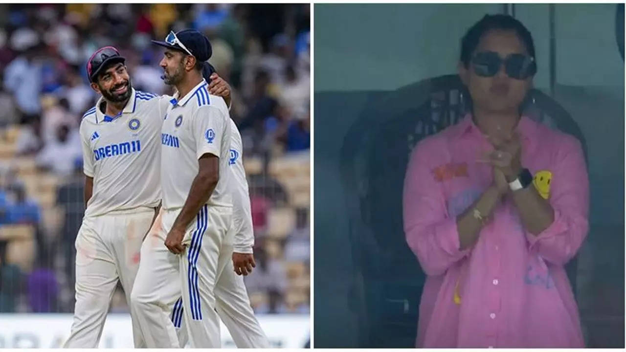 R Ashwin With His Wife