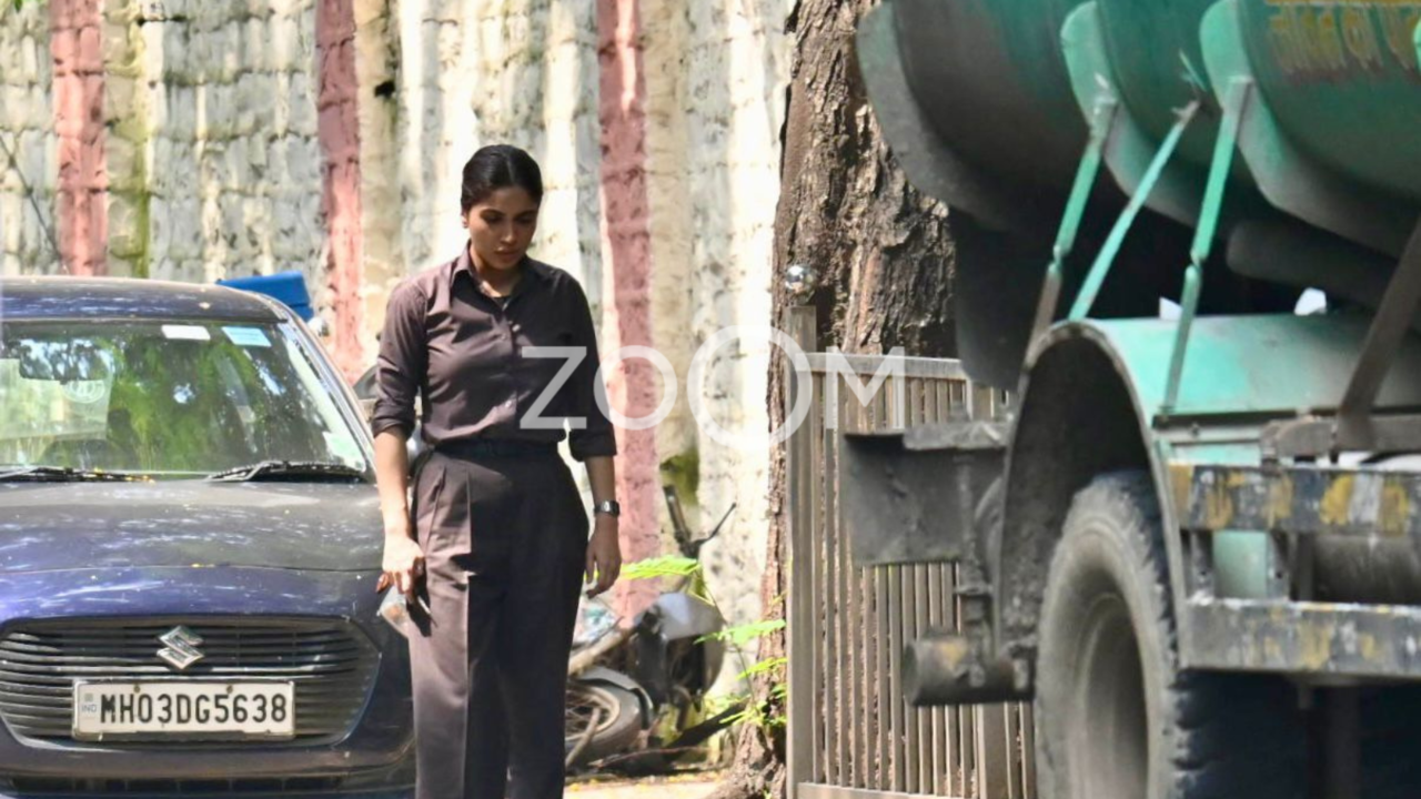 Bhumi Pednekar's Rough And Tough Cop Look For Web Series Daldal REVEALED - See Exclusive Pics