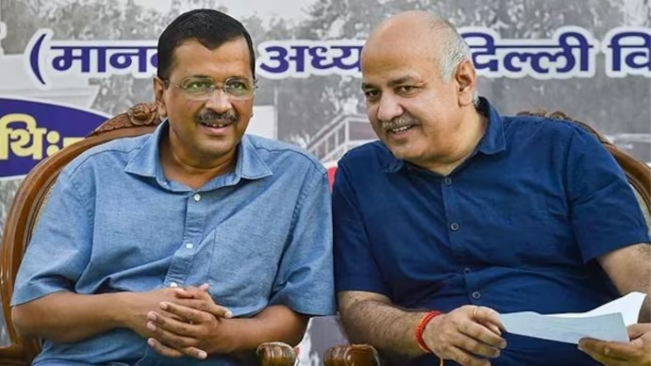 Delhi CM Arvind Kejriwal and Manish Sisodia