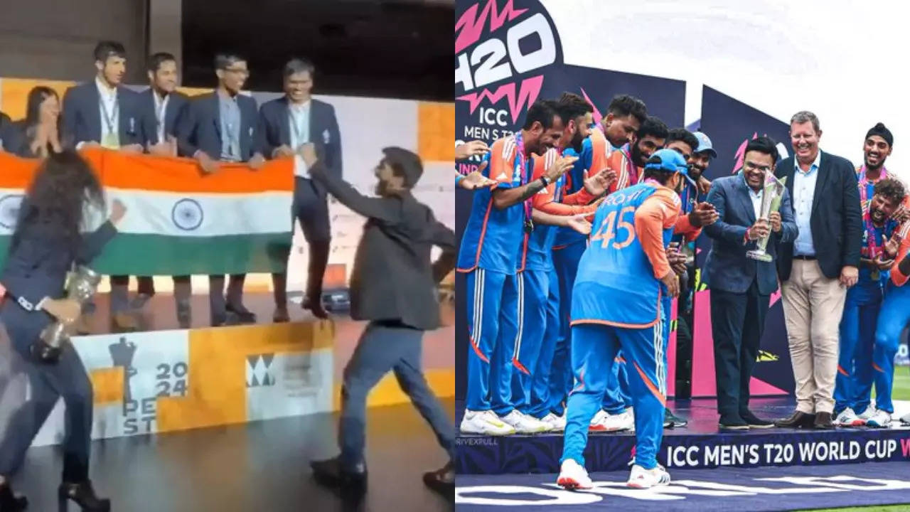 Chess Olympiad 2024: D Gukesh, Tania Sachdev Recreate Rohit Sharma's T20 World Cup Walk Celebration: VIDEO