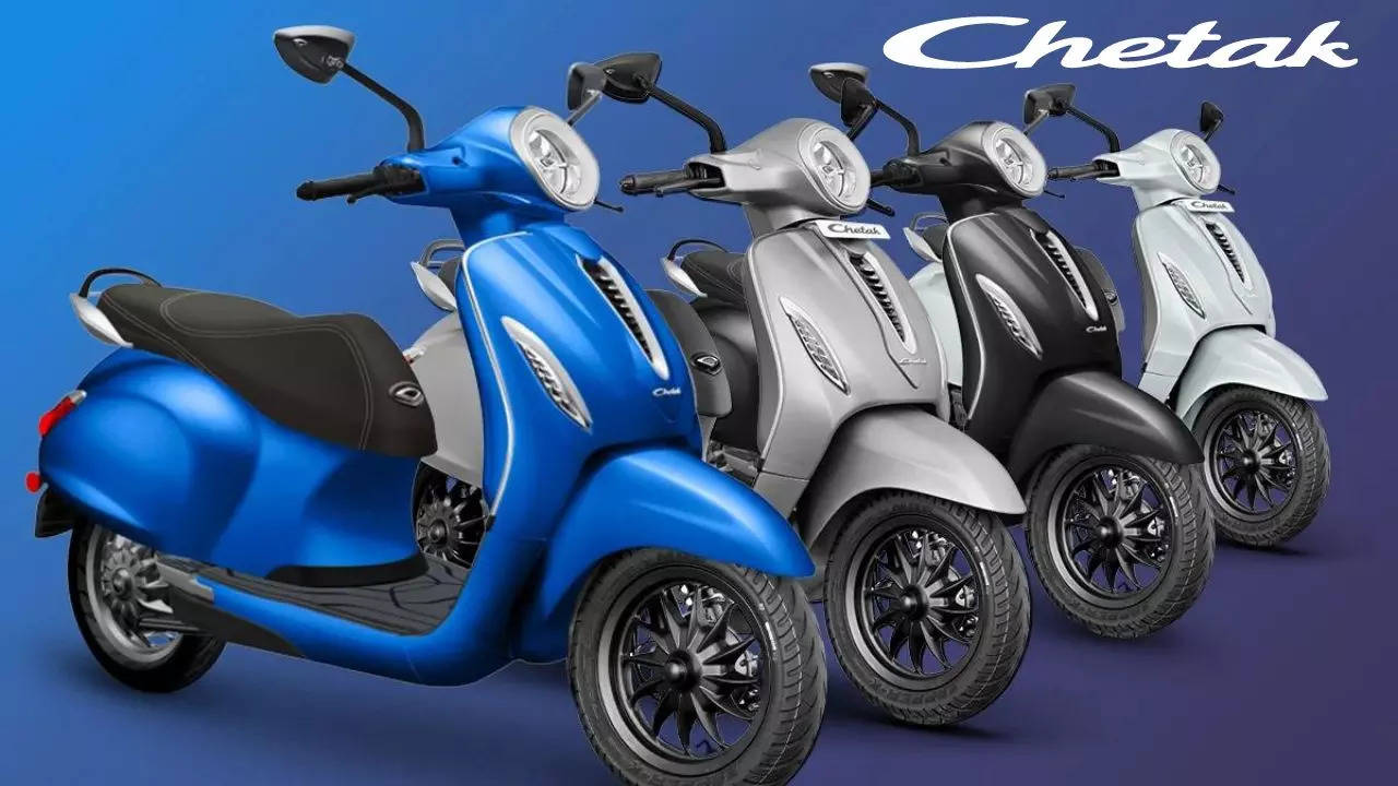 New Bajaj Chetak blue 3202 Best Urban Electric Scooter