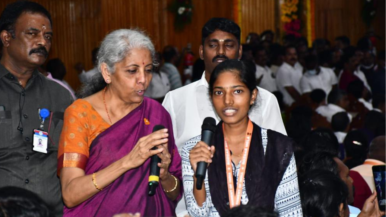 Nirmala Sitharaman Calls for Stress Management Education