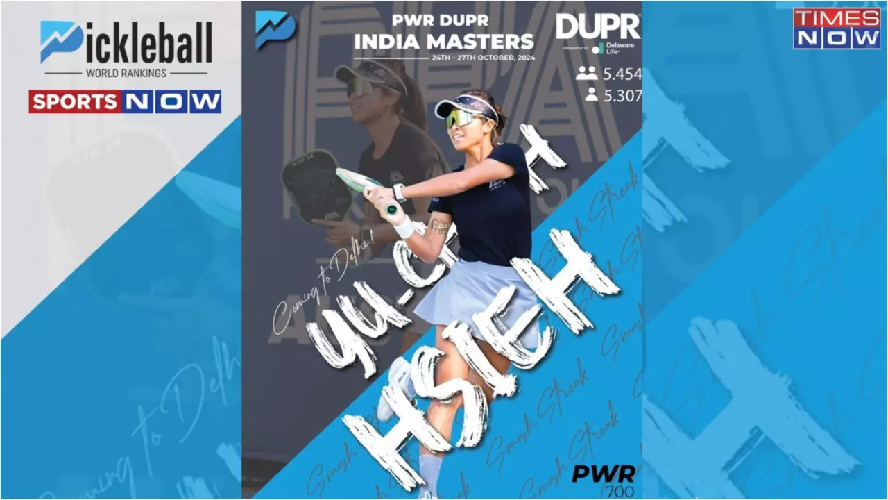 Meet Hsieh Yu-Chieh, Taiwan's Olympian Pickleball Star All Set To Headline In PWR DUPR India Masters