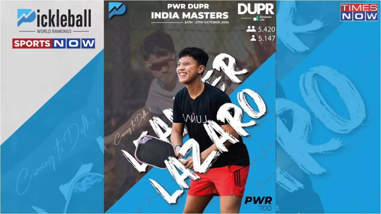 Meet Leander Lazaro, Philippines Best Pickleball Player All Set To Headline In PWR DUPR India Masters