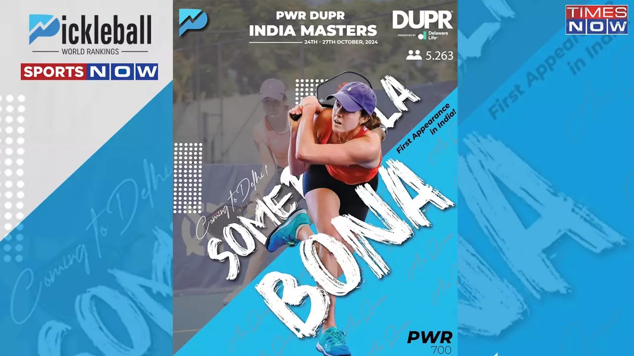 Somer-Dalla Bona will be in action in the PWR DUPR India Masters