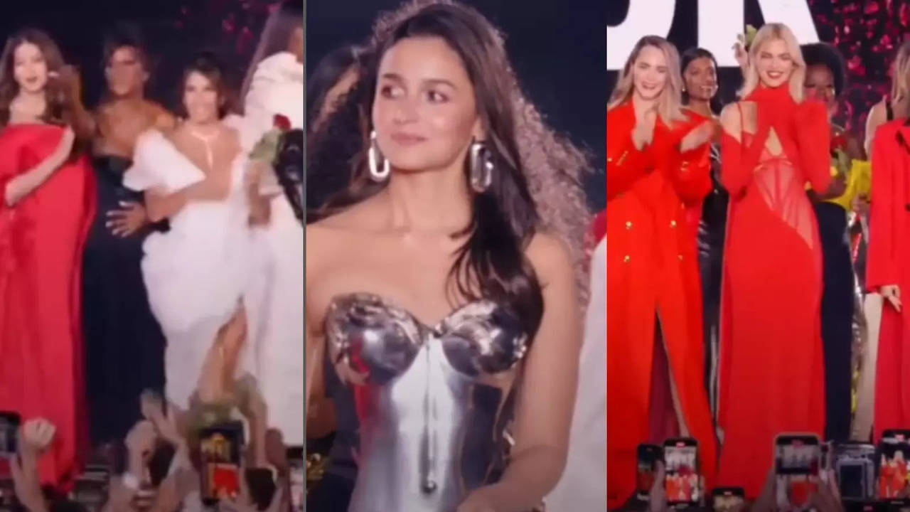 Alia Bhatt Shares Stage With Aishwarya Rai, Kendall Jenner, Others At Paris Fashion Week. Watch