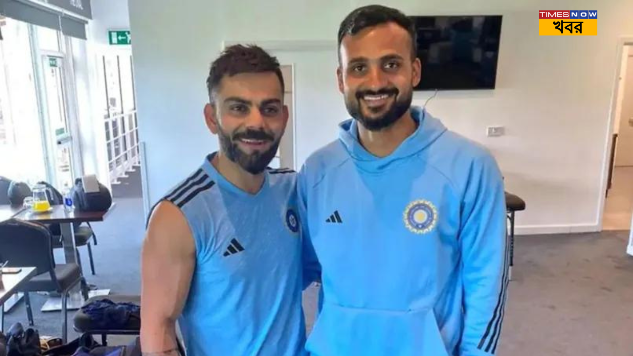 Virat Kohli and Akash Deep