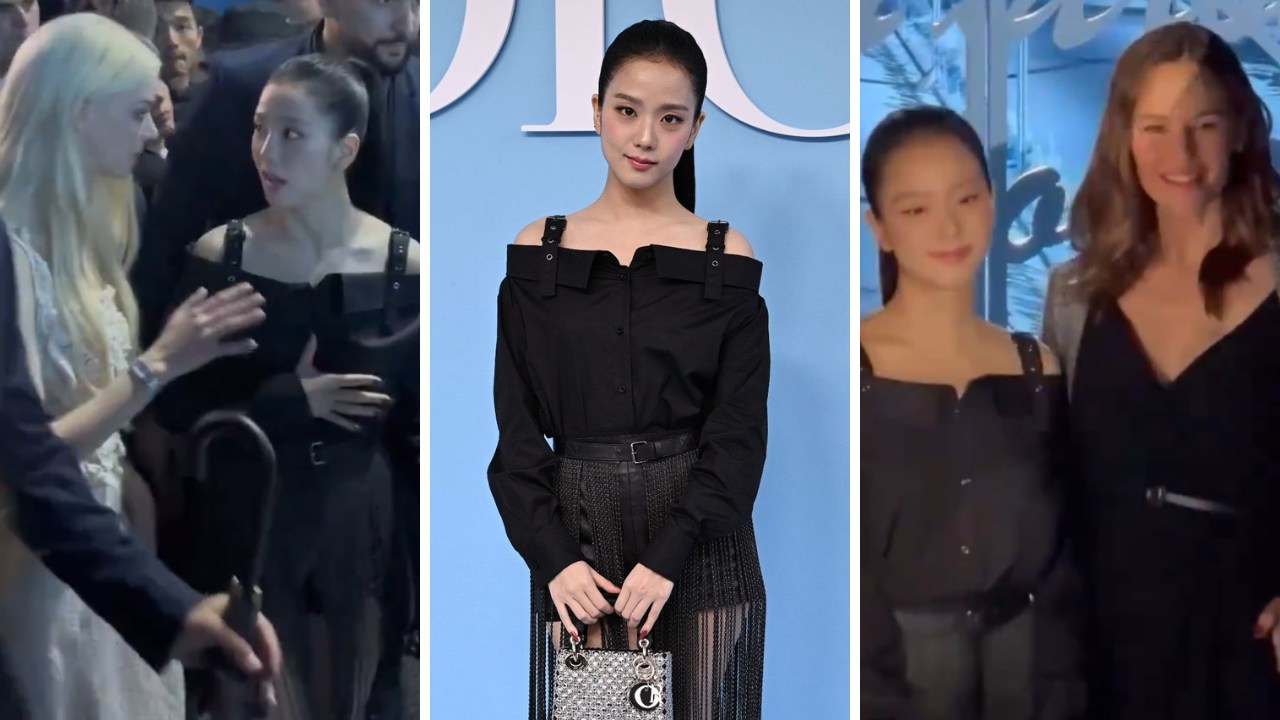 Blackpinks Jisoo poserer med Jennifer Garner og Anya Taylor-Joy og bukker for dronning Sonja av Norge på Paris Fashion Week