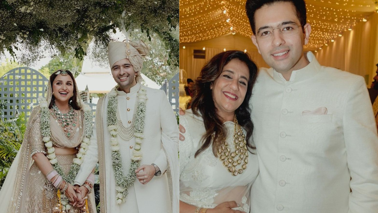 Parineeti Chopra-Raghav Chadha 1st Anniversary: Actress' Mom Drops Unseen Pics From Wedding Day, Pens Emotional Note (Image Credit: Instagram)