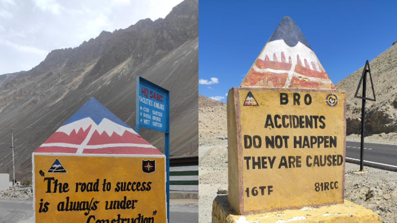 bro’s best: 10 witty quotes spotted on ladakh’s roads