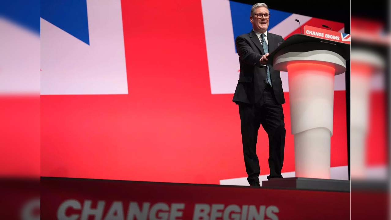 British PM Keir Starmer At Labour Party Conference