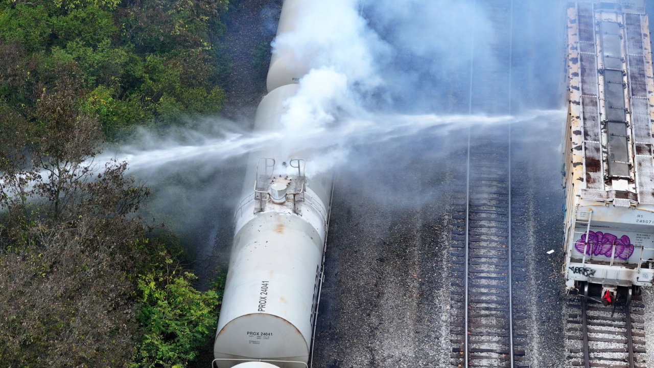 Whitewater Train Chemical Leak