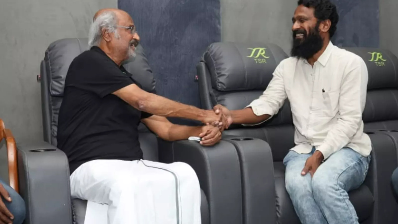 Vetrimaaran and Rajinikanth