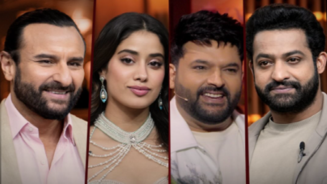 The Great Indian Kapil Show Season 2: Jr NTR's Hilarious Complaint About Janhvi Kapoor, Saif Ali Khan Charms Everyone