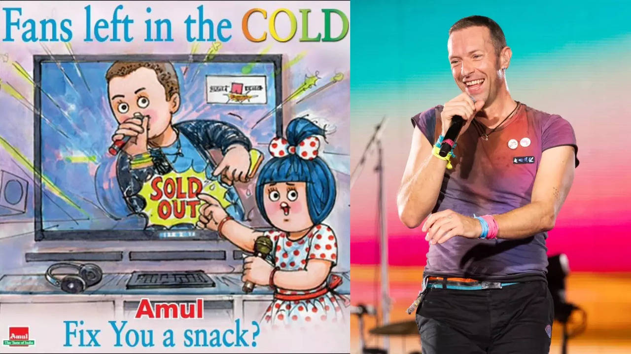 Amul Ready To 'Fix' Snack For Coldplay Fans Who Couldn't Get Tickets. See Fun Post