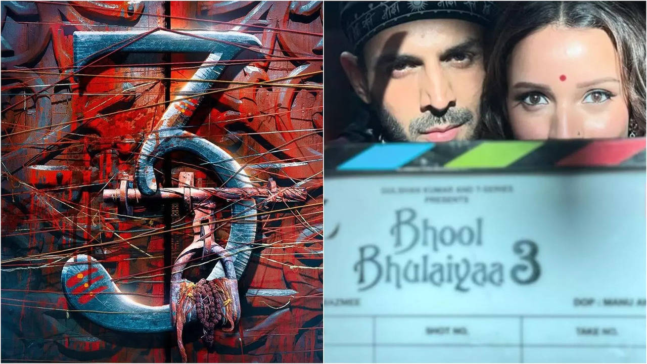 Bhool Bhulaiyaa 3 First Poster OUT! Kartik Aaryan Promises 'Darwaza Khulega' With Lot More Horror And Comedy (Image Credits: Instagram/@kartikaaryan)