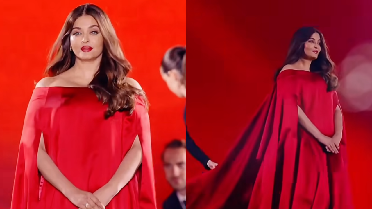 Aishwarya Rai's Runway Appearance At Paris Fashion Week 2024 Stirs Buzz For The Wardrobe Slip, Video Inside