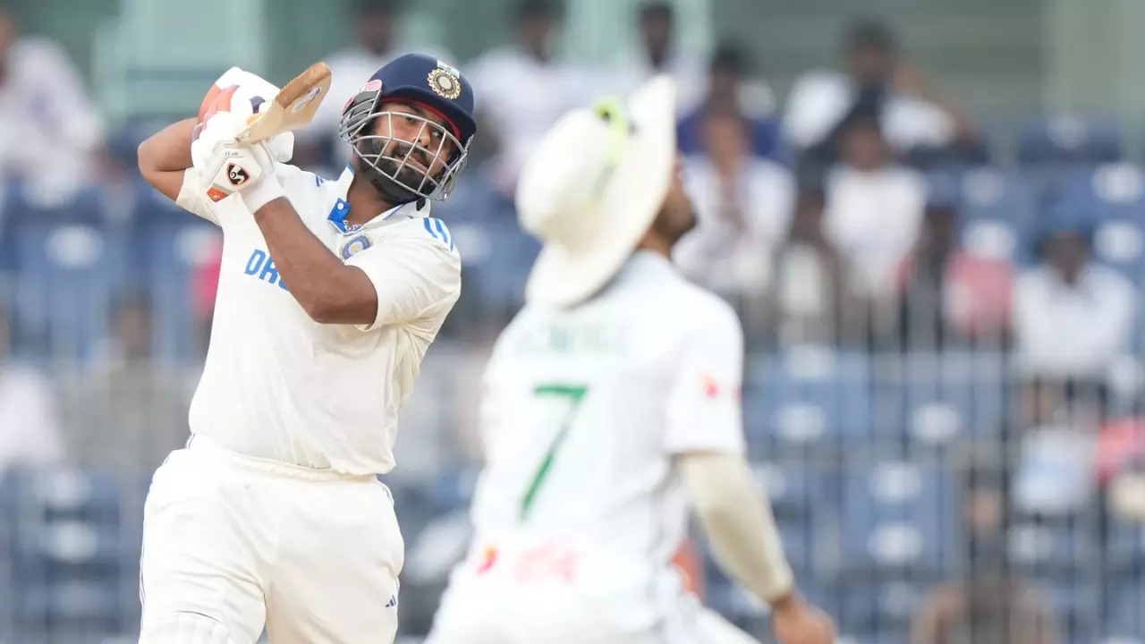 Part Of Kanpur Stadium Could Collapse 'If Rishabh Pant Hits Six' During India Vs Bangladesh 2nd Test: Report