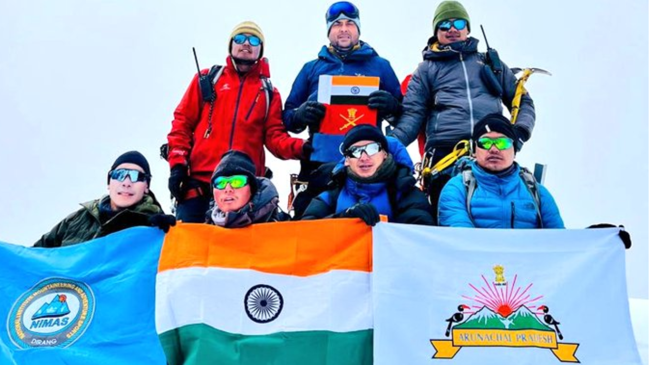 Indian Mountaineers First To Summit Uncharted Peak In Arunachal, Names It After 6th Dalai Lama - WATCH (1)