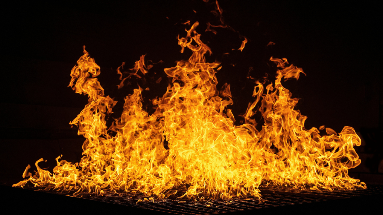 Fire in Christchurch on Thursday