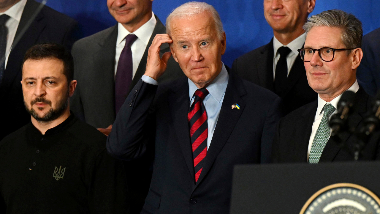 Joe Biden at an event in New York