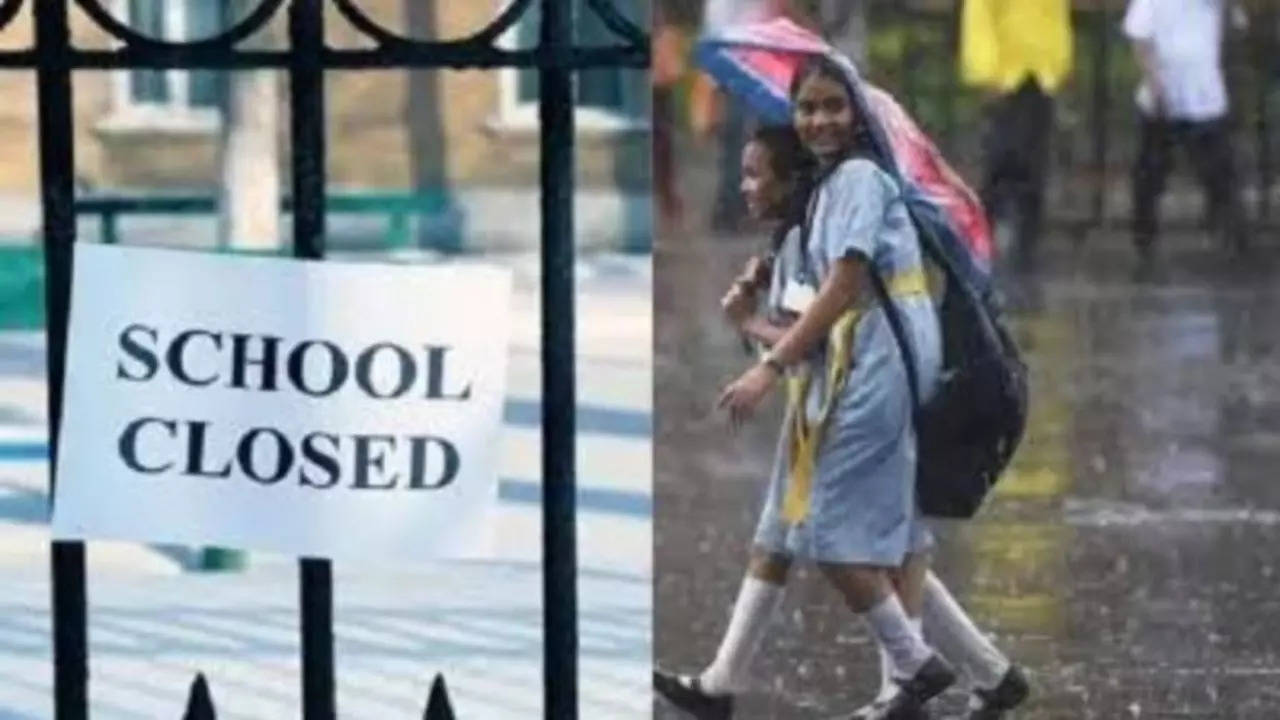 school closed in pune due to heavy rain