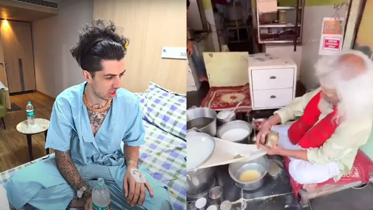 YouTuber Sam Pepper after getting hospitalised for Bhang Lassi poisoning. | Courtesy: Sam Pepper