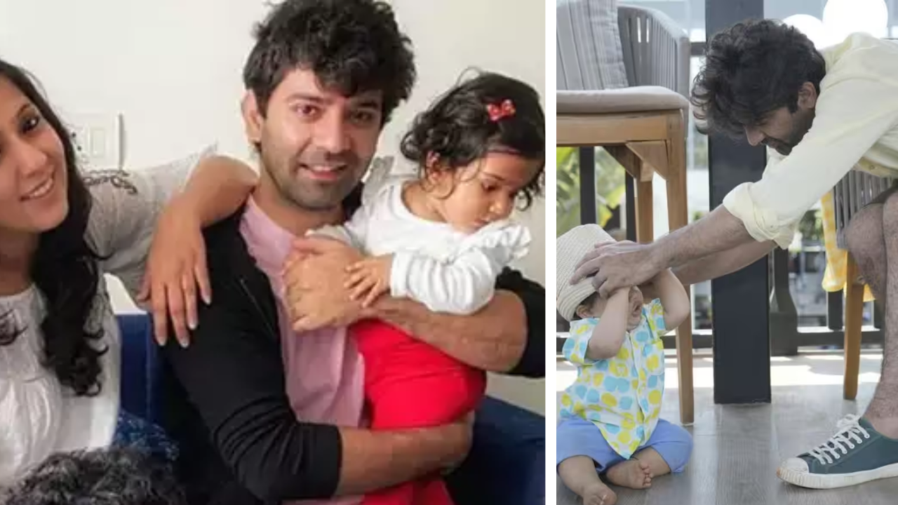 Barun Sobti, father of two