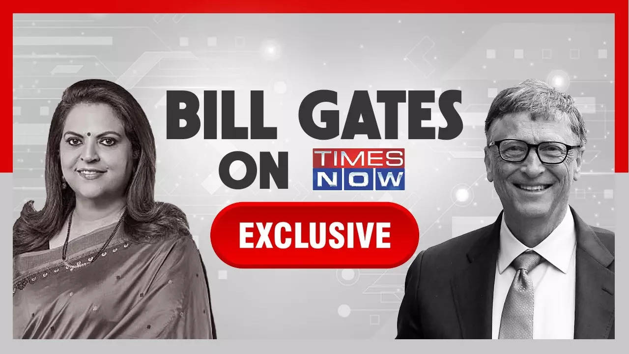 Bill Gates Discusses Healthcare And Climate Initiatives With Times Now