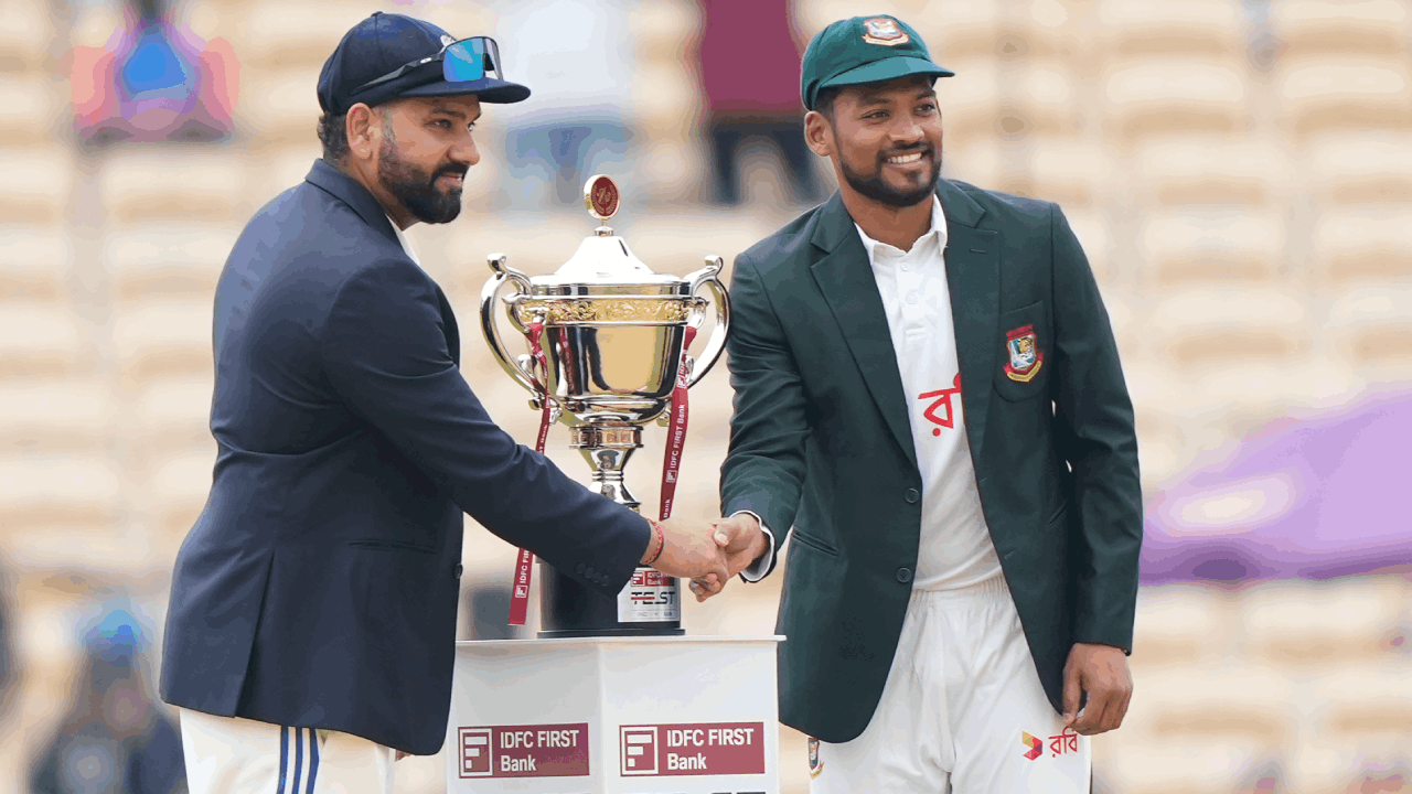 Rohit Sharma Bangladesh Captain test trophy ap