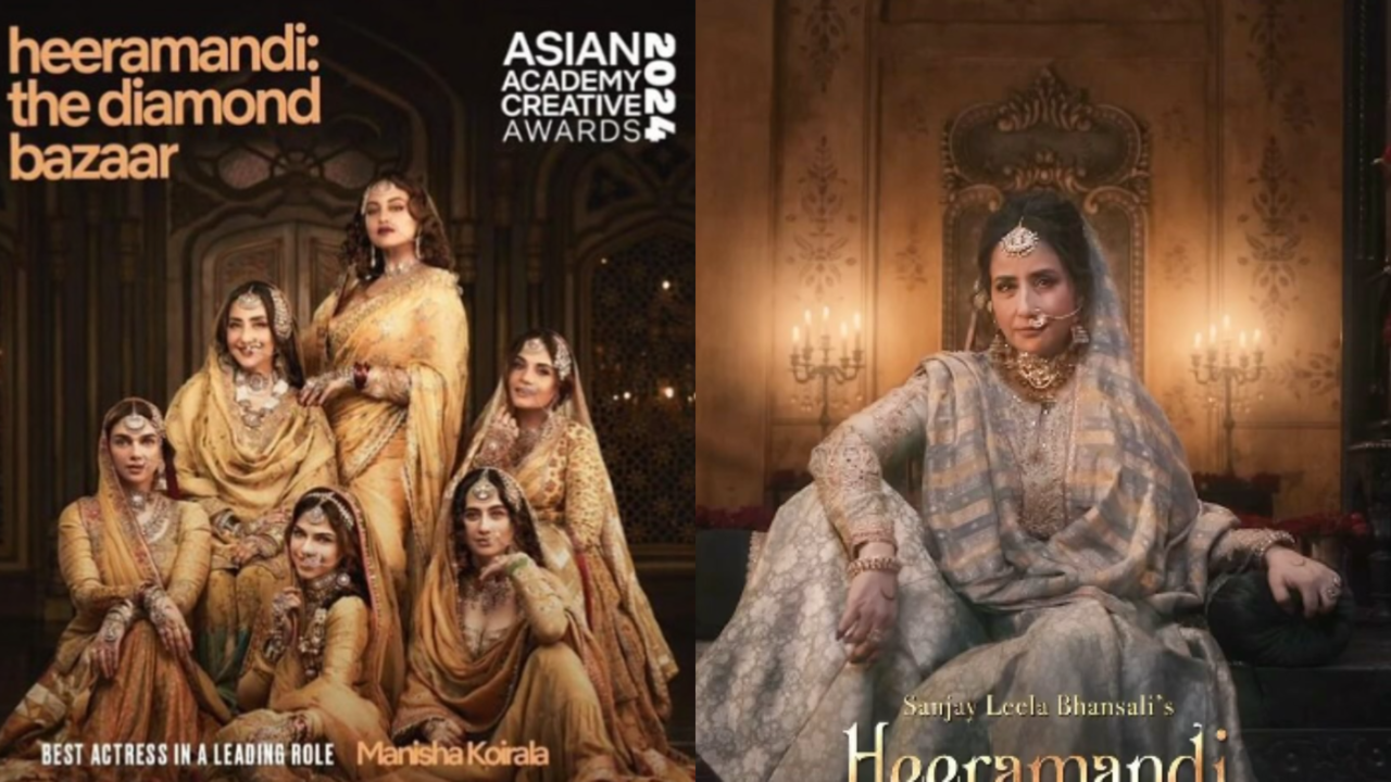 Heeramandi Star Manisha Koirala Bags Best Actress Nomination At Asian Academy Creative Awards 2024, Thanks SLB And Team