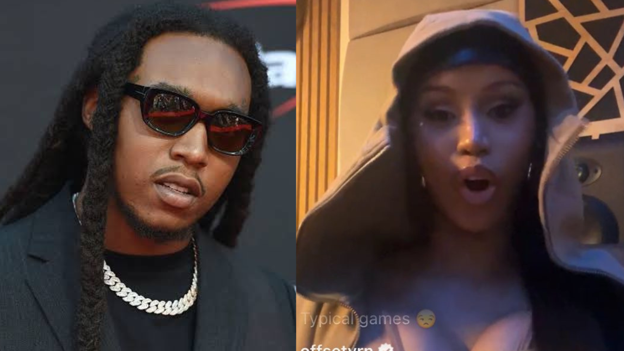 Takeoff and Cardi B