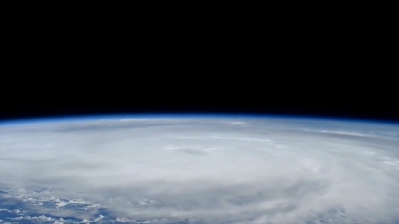 Hurricane Helene from ISS