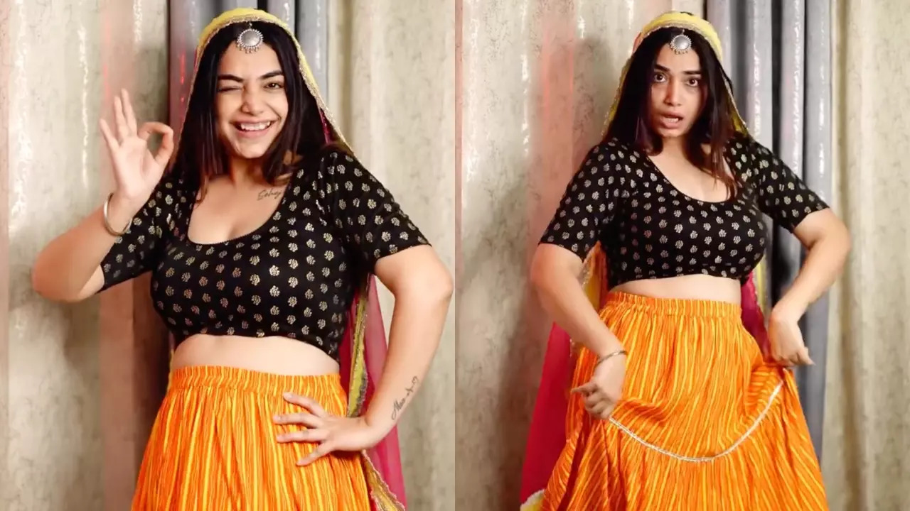 Gurpreet Kaur dances to the Haryanvi song 'Tagdi' in a new-viral video. | Courtesy: Sehaj Arora