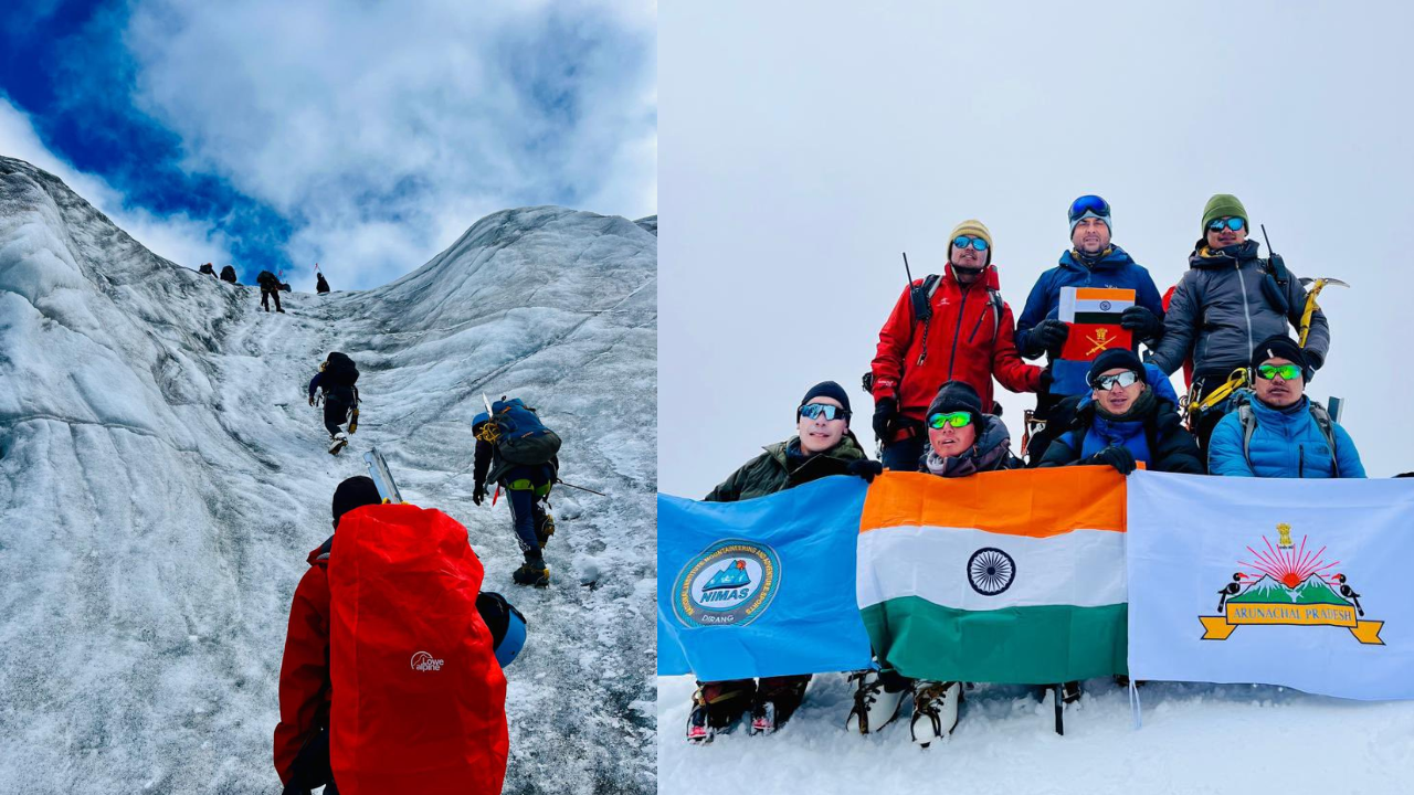 Indian Mountaineers First To Summit Uncharted Peak In Arunachal