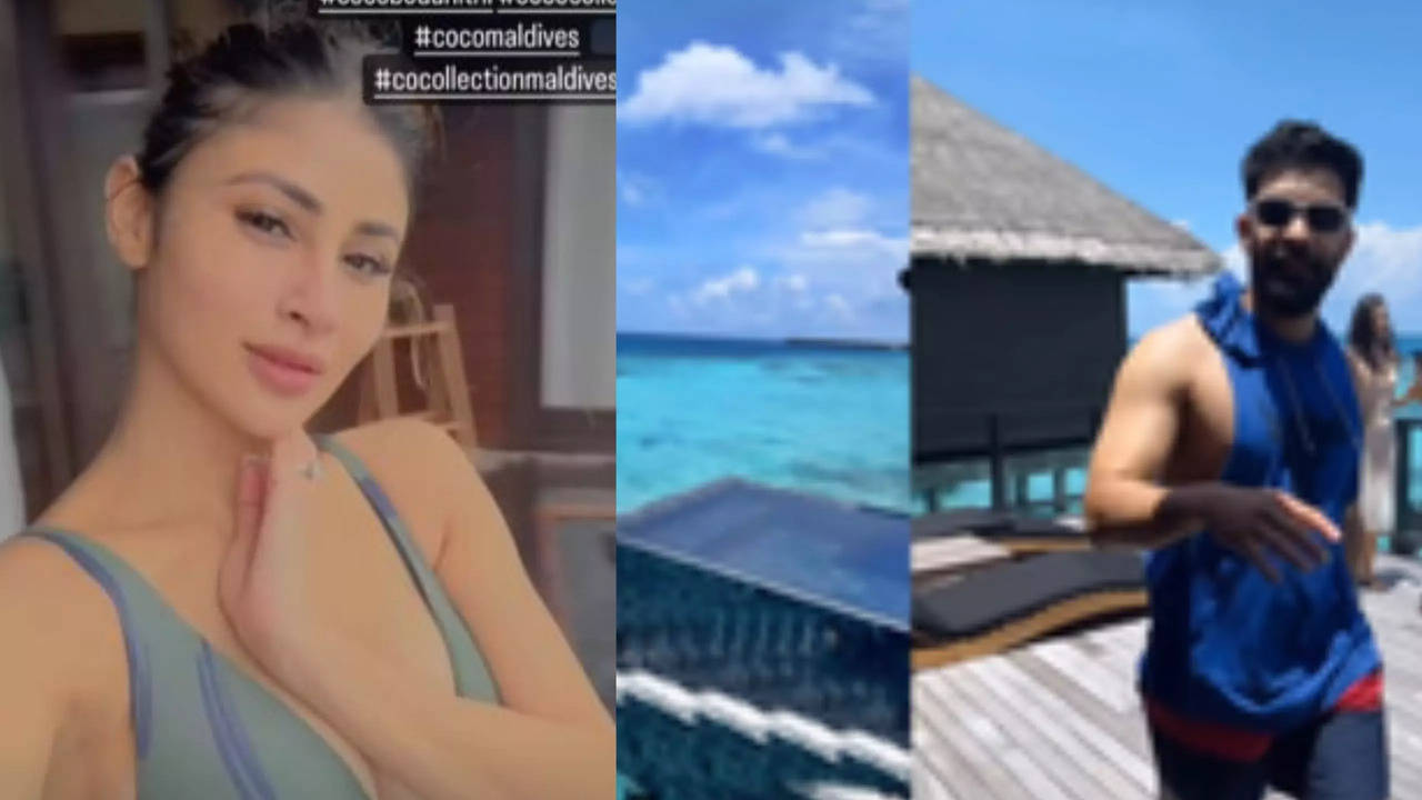 Ahead Of Her Birthday Mouni Roy Enjoys Her Maldives Vacation - See Pics