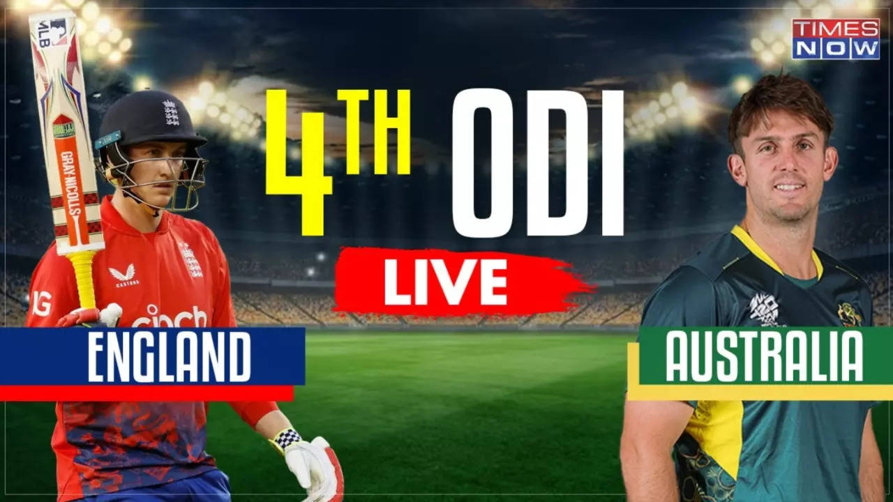 ENG vs AUS Score 4th ODI Highlights  England Beat Australia By 186 Runs