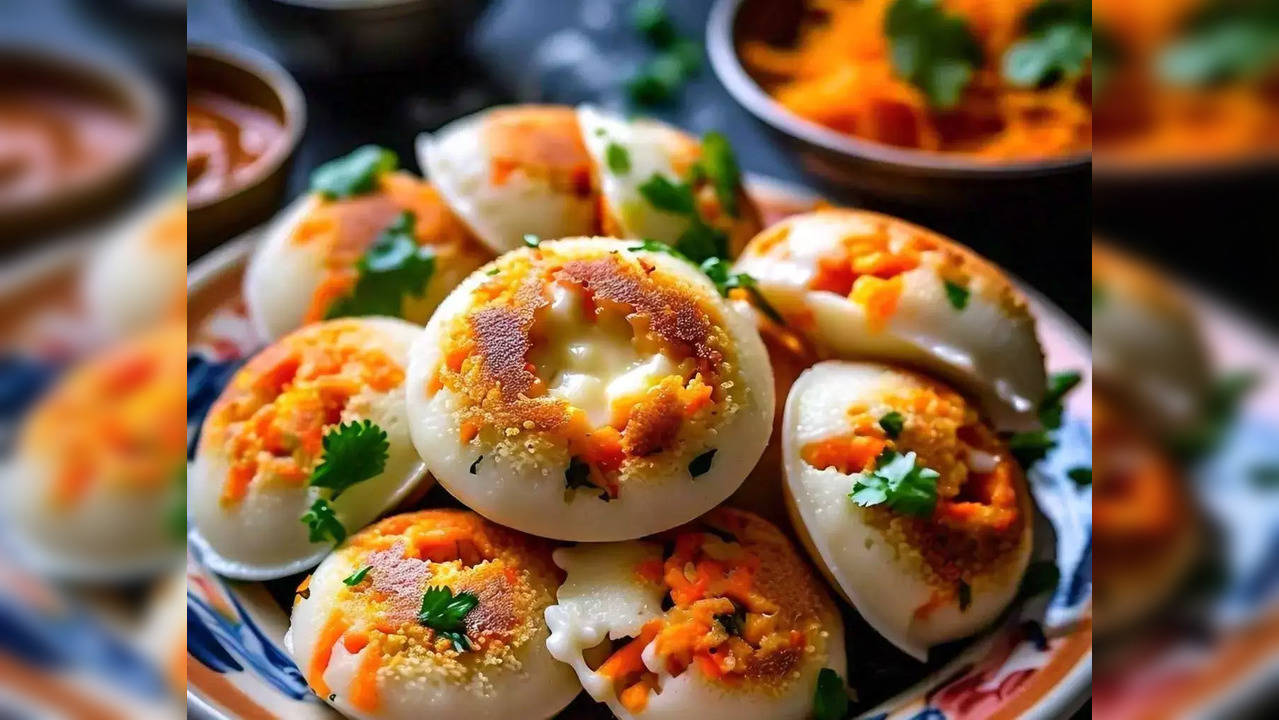 Have You Tried This Delightful Carrot Cheese Idli For Your Next Breakfast Feast.