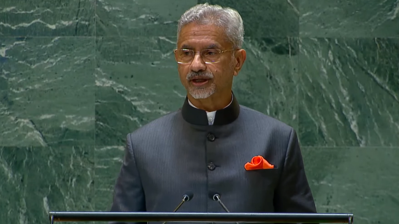 Breaking News LIVE EAM S Jaishankar Addresses United Nations General Assembly