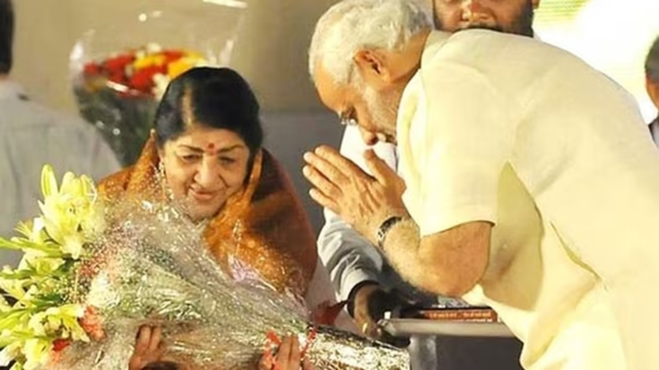 PM Narendra Modi Pays Tribute To Bharat Ratna-Awardee Lata Mangeshkar On Her Birth Anniversary