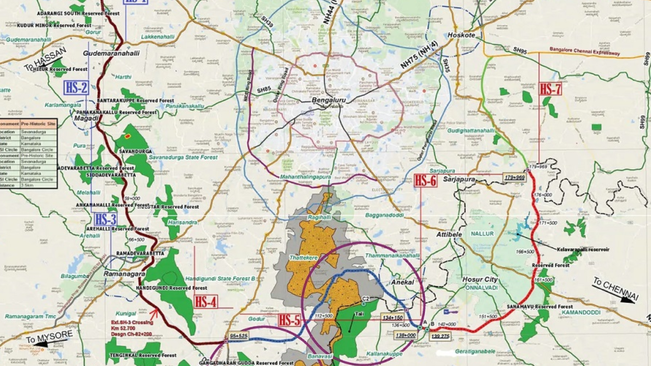 New Stretch of Bengaluru Satellite Town Ring Road Set to Open by March 2025