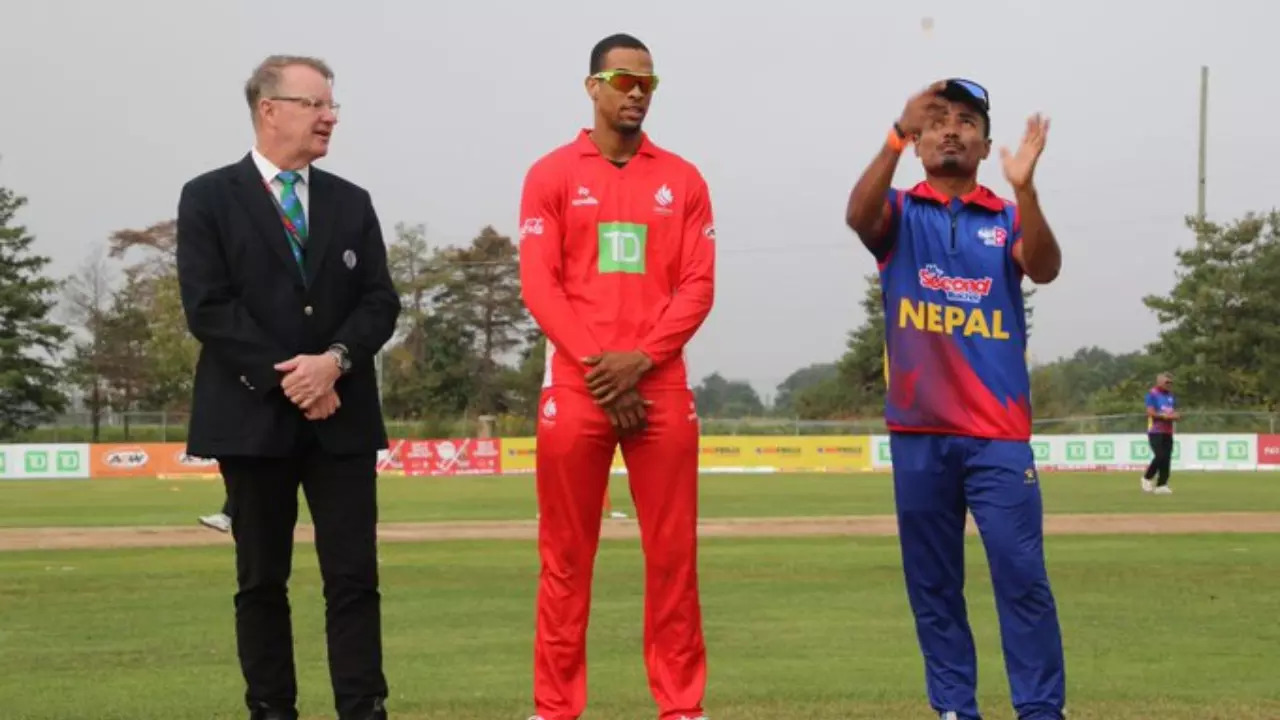 Nepal vs Canada 1st T20I Live Score And Weather Update FULL SCORECARD